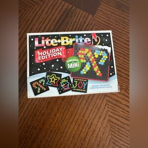 Lite-Brite Holiday Edition Mini new